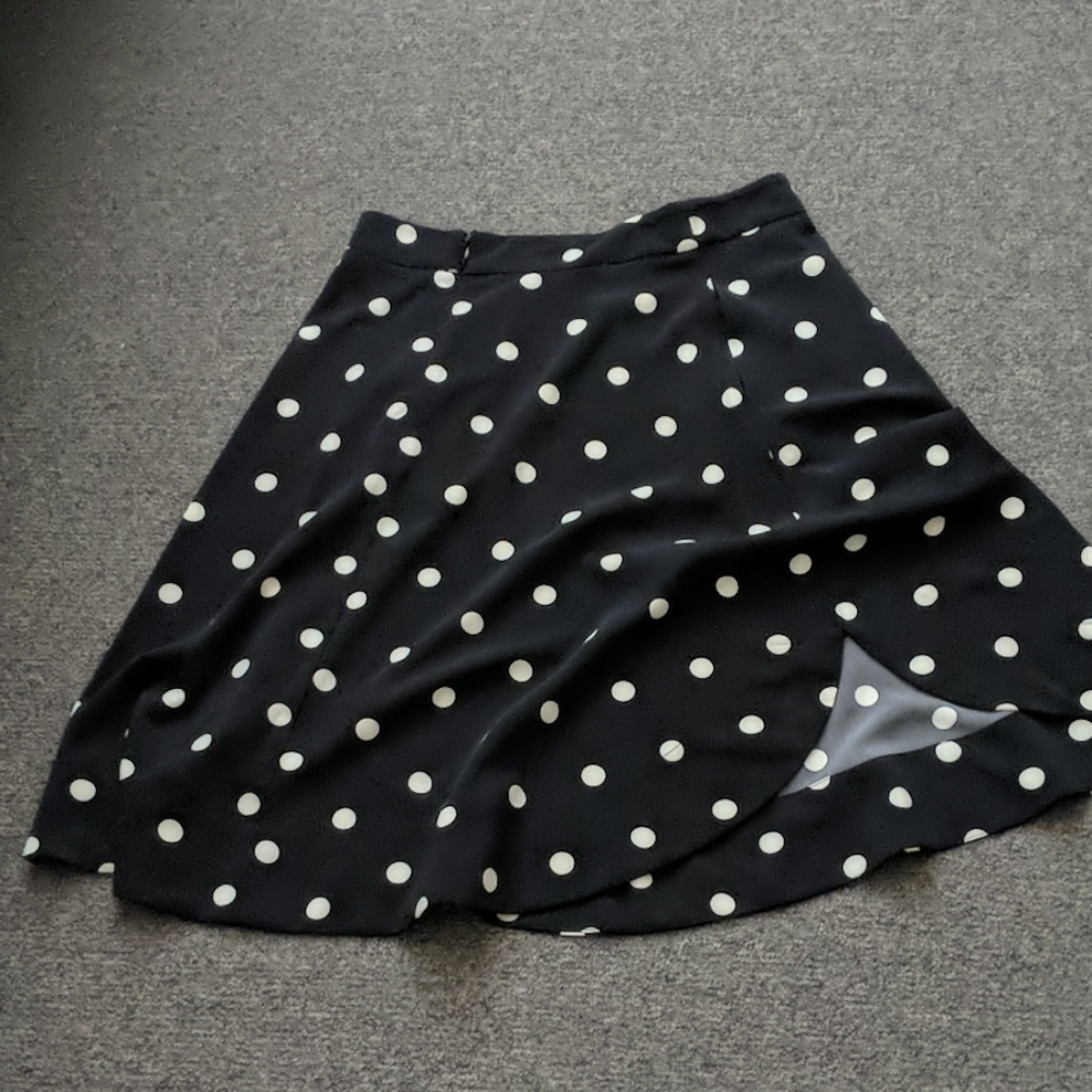 Polkadot skirt